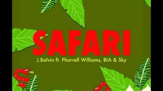 J Balvin  Safari LYRICS [upl. by Aneema]