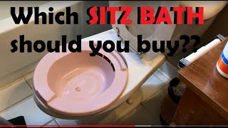 REVIEW OF sitz baths for hemorrhoids [upl. by Iarised100]