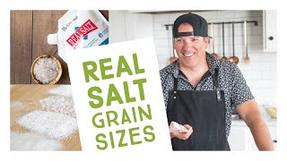 What are the Different Grain Sizes of Redmond Real Salt [upl. by Eizus]