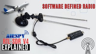 RTLSDR V4  Software Defined Radio Explained [upl. by Dirgni]