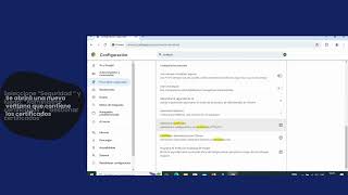 Administrar Certificados en Google Chrome [upl. by Huesman]