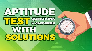 How to Pass Aptitude Test Questions with Answers and Solutions [upl. by Naaitsirhc]