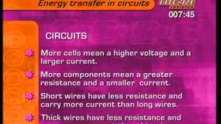 GCSE BBC Science Bitesize  Electricity [upl. by Notsrik]