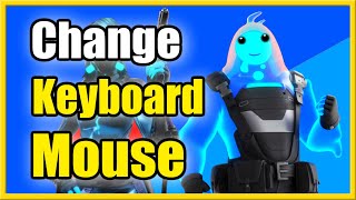 How to Change Keyboard amp Mouse Buttons amp Settings in FORTNITE View Controls Easy [upl. by Pepi4]