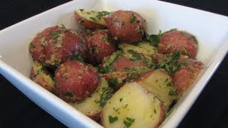 Herb Buttered Potatoes  Lynns Recipes [upl. by Adnilemreh765]