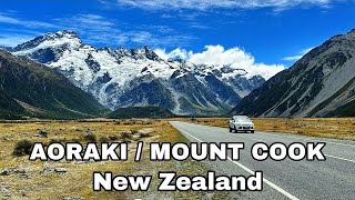 AORAKI  MOUNT COOK National Park New Zealand  Drone Photography  72 [upl. by Epperson538]