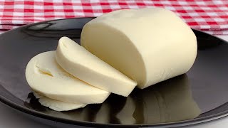 HOW TO MAKE MOZZARELLA CHEESE AT HOME WITHOUT RENNET [upl. by Avuha]