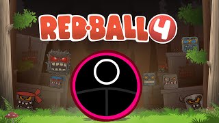 Red Ball 4  Squid Game Ball  All Levels  All Volumes  All Bosses  Gameplay Volume 12345 [upl. by Lanuk]