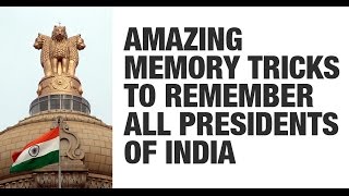 Tricks to Remember all Indian Presidents by Roman Saini UPSC CSEIAS SSC CGLCHSL [upl. by Aluk40]