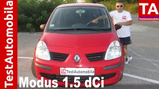 RENAULT Modus 15 dCi TEST [upl. by Kester]