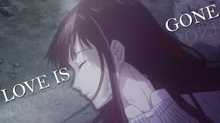 AMV  Love Is Gone French Version Lyrics [upl. by Khalid]