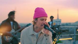 Justin Bieber  Somebody Live from Paris [upl. by Asiak]