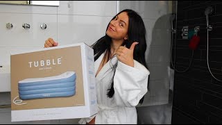 TUBBLE BATH  Tubble Royale inflatable bathtub ready in just 1 minute  How it works [upl. by Refinnaej626]