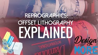 Offset Lithography EXPLAINED Process  advantages [upl. by Eelrehpotsirhc]