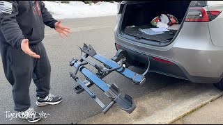 PLATFORM BIKE HITCH RACK BY TESLA [upl. by Berenice]