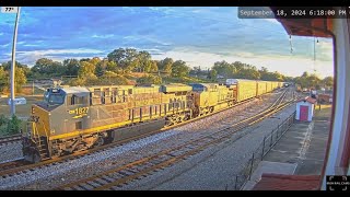 Bridgeport AL Depot Museum RailCam [upl. by Beuthel826]