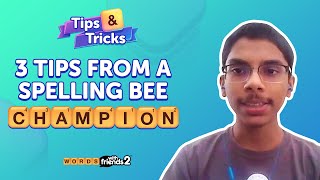 3 Spelling Tips from ScrippsNationalSpellingBee Octochamp Rishik [upl. by Josselyn]