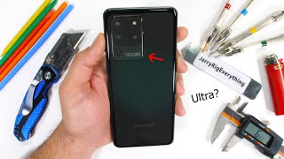 Samsung Galaxy S20 Ultra Durability Test  Is it Ultra Strong [upl. by Salta]