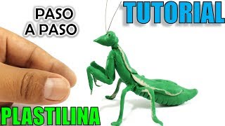 ✅ COMO HACER UNA MANTIS RELIGIOSA DE PLASTILINA  HOW TO MAKE A CLAY Praying Mantis [upl. by Allana]