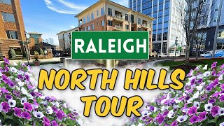 Walking Tour of North Hills in Midtown Raleigh North Carolina [upl. by Uht]