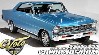 1967 Chevrolet Nova SS for sale at Volo Auto Museum V18788 [upl. by Norrek]