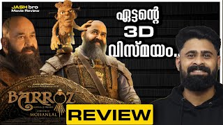 Barroz Movie Review Malayalam  Mohanlal  Jashbro [upl. by Morly]