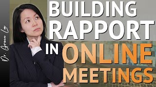 How to Build Rapport Virtually and Connect With People Easily Remote Work from Home Tips [upl. by Hamaso]