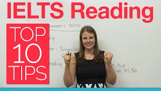 IELTS Reading Top 10 Tips [upl. by O'Callaghan]