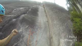 Rock Climbing  Skywalker  Squamish BC [upl. by Sitnik620]