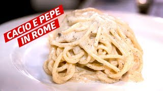 How Cacio e Pepe Became an Iconic Roman Dish — Dining on a Dime International [upl. by Llehsad621]