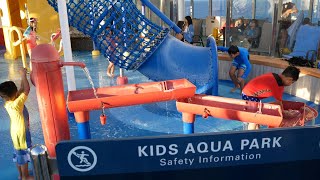 NCL Kids Aqua Park amp Pool on Norwegian Joy [upl. by Sihun]