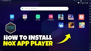 How to Install Nox App Player on Windows  7 and 10 1GB 2GB 4GB 6GB 8GB 12GB Ram Low And PC [upl. by Anirac626]