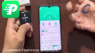 manual para configuración smartwatch y68 app fitpro [upl. by Aneloj]