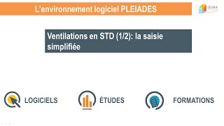 La ventilation dans la STD de Pleiades Comfie Partie 1  méthode simplifiée [upl. by Rozanne]