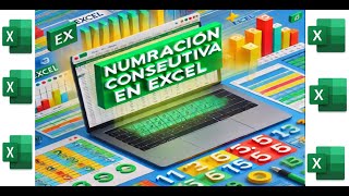 NUMERACIÓN CONSECUTIVA AUTOMÁTICA EN EXCEL SOLO SI ESCRIBES INFORMACIÓN [upl. by Christin]