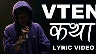 Katha Lyrics  Vten Ft Dharmendra Sewan  Official Lyrics Video [upl. by Aitnis]