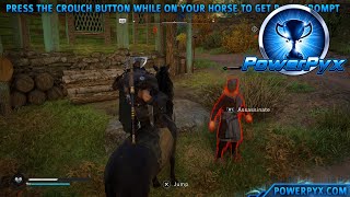 Assassins Creed Valhalla  Equine Attack Trophy  Achievement Guide [upl. by Eldrid581]