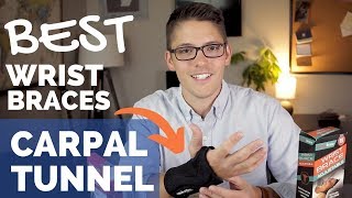 Best Carpal Tunnel Wrist Brace Review [upl. by Sirromal]