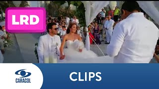 La boda de Nataly Umaña y Alejandro Estrada  Caracol TV [upl. by Lillis363]