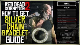 HOW TO GET THE SILVER CHAIN BRACELET FOR THE BEAR CLAW TALISMAN  RED DEAD REDEMPTION 2 [upl. by Jonell]