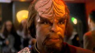 Star Trek  DS9 Worf Kicks Arse [upl. by Inalan320]