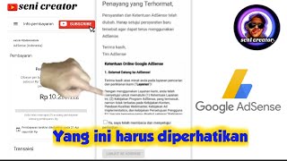 Peraturan google AdSense terbaru [upl. by Huei]