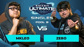 MkLeo vs ZeRo  Singles Pool B Round 3  Smash Ultimate Summit [upl. by Martguerita853]