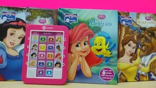 DISNEY PRINCESS ELECTRONIC ME READER TABLET COMPUTER TOY TO HELP LEARN ENGLISH [upl. by Krever]