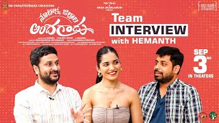 Nootokka Jillala Andagadu Team Interview with Hemanth  Avasarala Srinivas  Ruhani Sharma [upl. by Havelock]