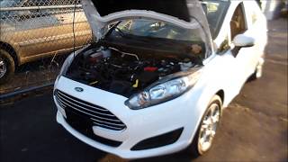 Ford Fiesta Fuse Box and OBD 2 locations [upl. by Romo]