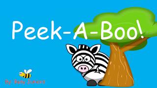 PeekABoo Animals  Learn with Busy Juniors [upl. by Capriola]