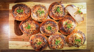 How to Make Delicious Traditional BIALYS  Classic Polish Bialy Recipe [upl. by Teyut]