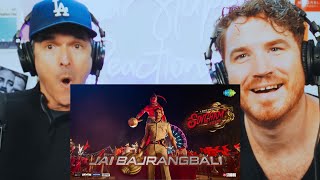 Singham Again Jai Bajrangbali  AjayAkshayRanveer REACTION [upl. by Oiluig]