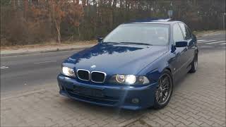 BMW E39 540i 44 v8 sound exhaust popcorn [upl. by Doomham]